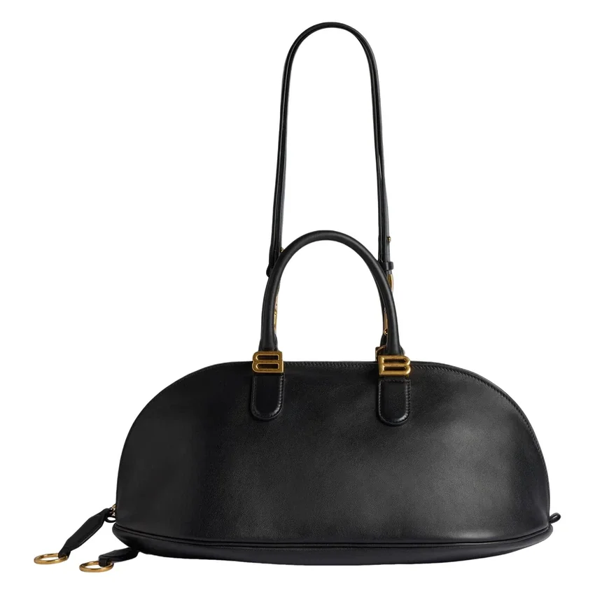 SS26 Bolero-Bowlingtasche, mittelgroß, „Schwarz“ 8680742ACJS1000 SS26 Bolero-Bowlingtasche, mittelgroß, „Schwarz“ 8680742ACJS1000
