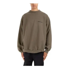 Strike 1917 Oversize-Pullover mit Rundhalsausschnitt „Khaki“ 699212TMVH22930
