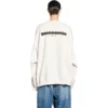 Strike 1917 Oversize-Pullover mit Rundhalsausschnitt „Weiß“ 699242TMVH29800
