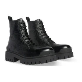 Strike Schnürstiefel „Black Lambskin“ 590974WAD401000