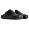 Sunday Leder-Clogs „Schwarz“ 761284WCEA11000
