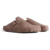 Sunday Pantoletten „Tan Matte Calfskin“ 761712WCGA12010
