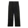 Super Destroyed Baggy-Hose „Black“ 745248TBP471363