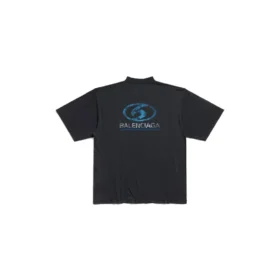 Surfer-T-Shirt, Medium Fit „Black Blue“ 764235TPVM31412