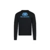 Sweatshirt mit Interlock-Aufdruck auf der Rückseite „Black Blue“ 583117T14391710