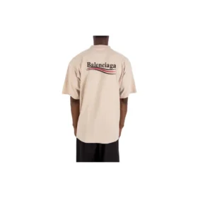 T-Shirt für die Political Campaign, Large Fit „Beige“ 641675TKVJ19711