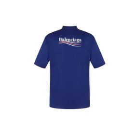 T-Shirt für die Political Campaign, Large-Passform „Blue“ 620969TIV521195