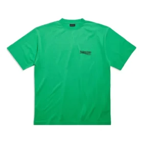 T-Shirt für die Political Campaign, Large-Passform „Grün Schwarz Blau“ 641675TPVD33600