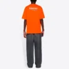 T-Shirt in weiter Passform „Fluo Orange“ 641675TKVE87073