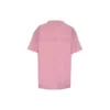 T-Shirt mit Alphabet-Logo-Aufdruck, locker sitzend, kurzärmelig „Pink“ 612965TIVG55700