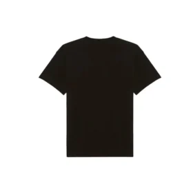 T-Shirt mit Bandporträt-Aufdruck, Logo, Retro-Stil, locker sitzend, kurzärmelig, Unisex, schwarz 612966TIVA11000