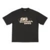 T-Shirt mit handgezeichnetem BB Icon, mittlere Passform „Schwarz“ 612966TNVN41059