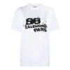 T-Shirt mit handgezeichnetem BB Icon, mittlere Passform „Weiß“ 612965TNVN49040