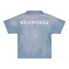 T-Shirt mit Rückenaufdruck „Blue White“ 681864TPVK14313