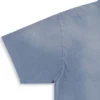 T-Shirt mit Rückenausschnitt, mittlere Passform „Blue White“ 764235TPVK14313