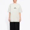 T-Shirt mit Rundhalsausschnitt und Sponsorenlogo, weiß 612965TJVD99054