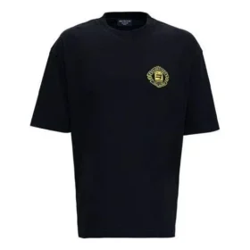 T-Shirt mit Wappen-Logo „Black“ 612966TLV611000