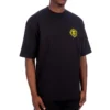 T-Shirt mit Wappen-Logo „Black“ 612966TLV611000