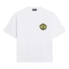 T-Shirt mit Wappen-Logo „Weiß“ 612966TLV619000