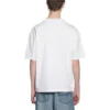 T-Shirt mit Wappen-Logo „Weiß“ 612966TLV619000