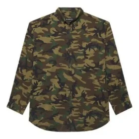 Tailliertes Camouflage-Hemd „Green“ 659027TKL142840