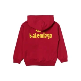 Tape Type Cotton Hoodie „Red“ 682019TOVB36400