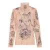 Tat Langarm-Top „Light Beige“ 7928434E1B59500