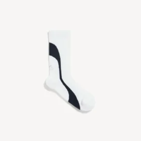 Technische Techwear-Socken für Herren in Weiß/Marineblau