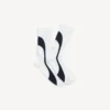 Technische Techwear-Socken für Herren in Weiß/Marineblau