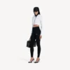 Techwear-Cocoon-Hoodie für Damen in Weiß Techwear-Cocoon-Hoodie für Damen in Weiß