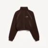 Techwear-Jacke für Damen in Mokka Techwear-Jacke für Damen in Mokka