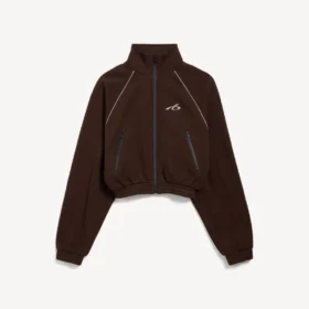Techwear-Jacke für Damen in Mokka Techwear-Jacke für Damen in Mokka
