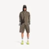 Techwear-Jacke mit Reißverschluss für Herren in Grau