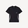 Techwear-Kurzarm-T-Shirt für Herren in Marineblau/Weiß Techwear-Kurzarm-T-Shirt für Herren in Marineblau/Weiß