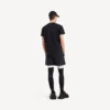 Techwear-Kurzarm-T-Shirt für Herren in Marineblau/Weiß Techwear-Kurzarm-T-Shirt für Herren in Marineblau/Weiß