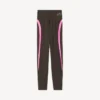 Techwear-Leggings für Damen in Khaki-Braun/Neon-Pink Techwear-Leggings für Damen in Khaki-Braun/Neon-Pink