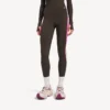 Techwear-Leggings für Damen in Khaki-Braun/Neon-Pink Techwear-Leggings für Damen in Khaki-Braun/Neon-Pink
