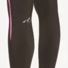 Techwear-Leggings für Damen in Khaki-Braun/Neon-Pink Techwear-Leggings für Damen in Khaki-Braun/Neon-Pink