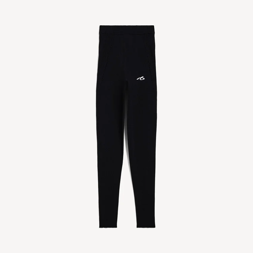 Techwear-Leggings für Damen in Schwarz Techwear-Leggings für Damen in Schwarz