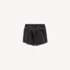 Techwear-Trainingsshorts für Damen in Schwarz Techwear-Trainingsshorts für Damen in Schwarz