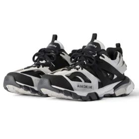 Track 1.0 Sneaker „Grau, Schwarz und Weiß, Mesh und wildlederähnlicher Stoff“ 542023W3SU59791