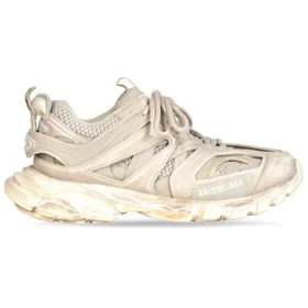 Track 1.0 Sneaker „Verwaschenes Beige und Weiß, Mesh und wildlederähnlicher Stoff“ 542436W3CN29700