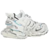 Track 1.0 Sneaker „Weiß-Blau Mesh und Nylon Graffiti“ 542436W3SRA9014