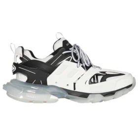 Track-Sneaker „Clear Sole – Weiß Schwarz“ 647741W3BZ29010