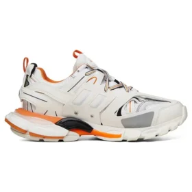 Track-Sneaker „White Orange“ 542023W1GB19059