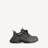 Triple S Canvas-Sneaker für Herren in Schwarz Triple S Canvas-Sneaker für Herren in Schwarz