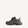Triple S Canvas-Sneaker für Herren in Schwarz Triple S Canvas-Sneaker für Herren in Schwarz