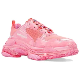 Triple S Faded Sneaker „Dark Pink“ 524039W3CS45000