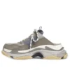 Triple S Pantoletten „Grey Blue Double Foam and Mesh“ 755687W3SM11259