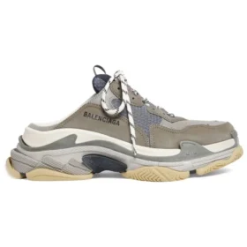 Triple S Pantoletten „Grey Blue Double Foam and Mesh“ 755687W3SM11259